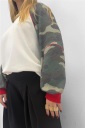 felpa camouflage over reddy
